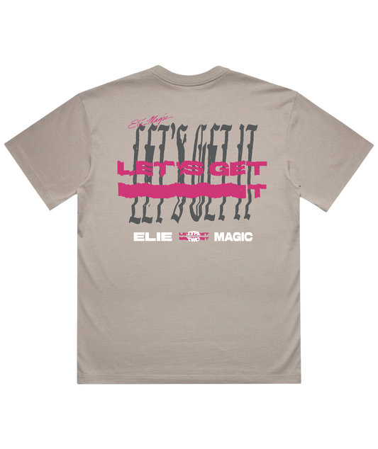 LET'S GET IT / SHIRT / MUSHROOM