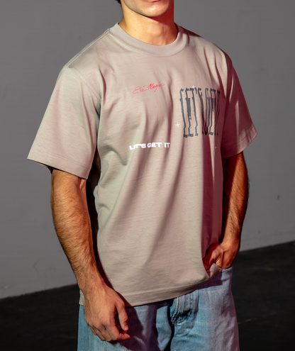 LET'S GET IT / SHIRT / MUSHROOM