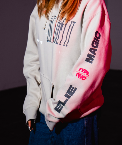 LET'S GET IT / HOODIE / BONE