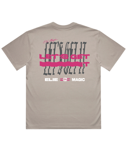 LET'S GET IT / SHIRT / MUSHROOM