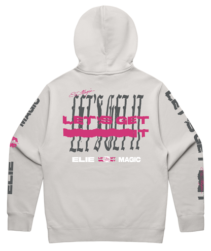 LET'S GET IT / HOODIE / BONE