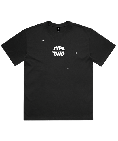 TYPE 2 TOUR / SHIRT / BLACK