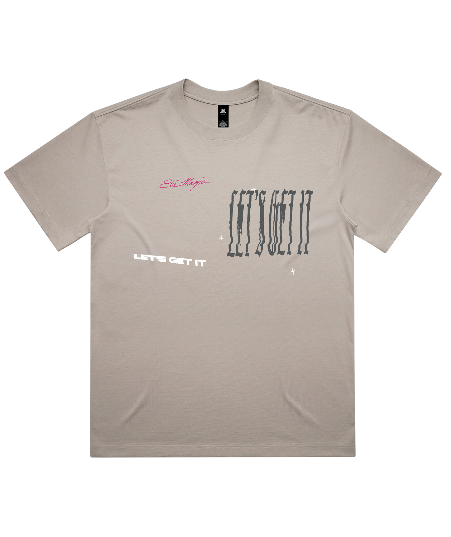 LET'S GET IT / SHIRT / MUSHROOM