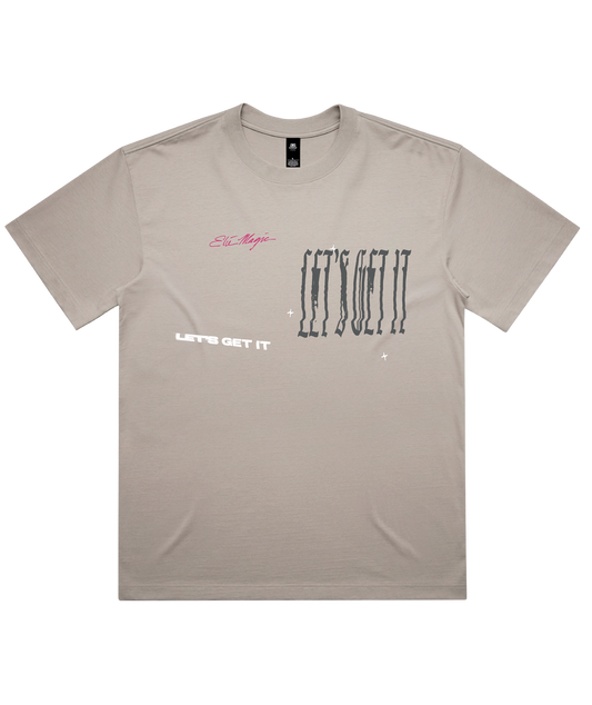 LET'S GET IT / SHIRT / MUSHROOM